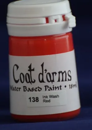 138 Ink Wash Red